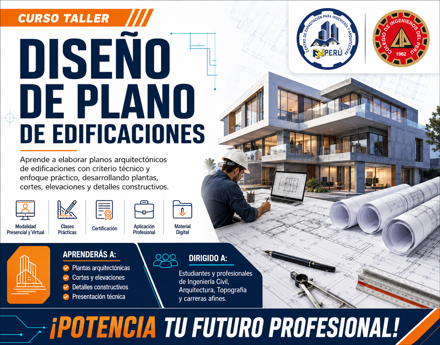 DISEÑO DE PLANO DE EDIFICACIONES