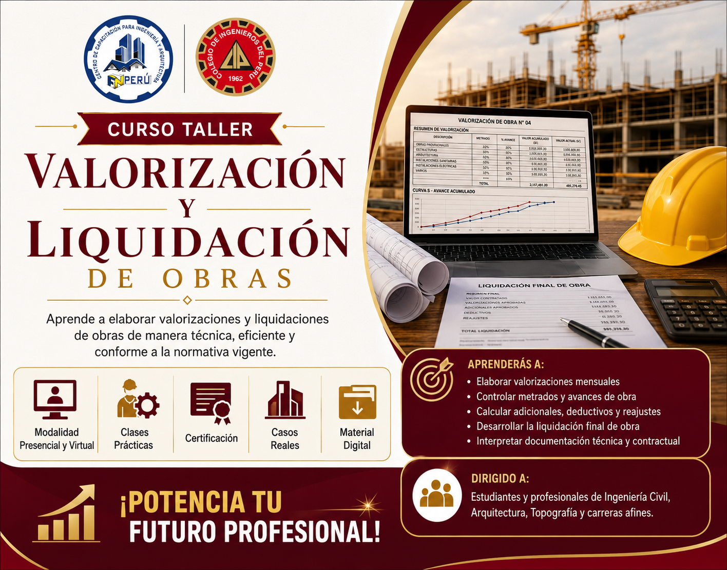 VALORIZACION Y LIQUIDACION DE OBRAS