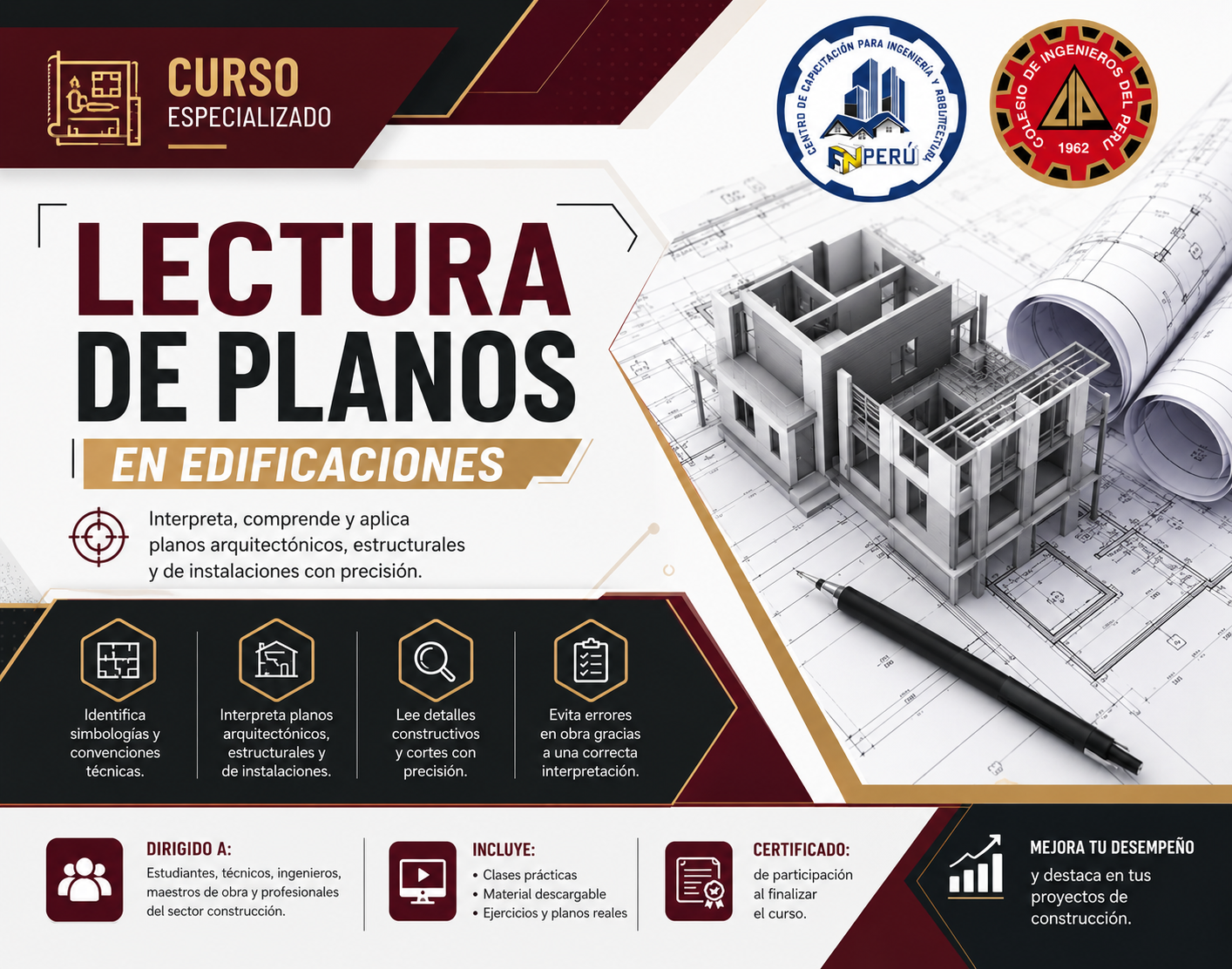 LECTURA DE PLANOS EN EDIFICACIONES